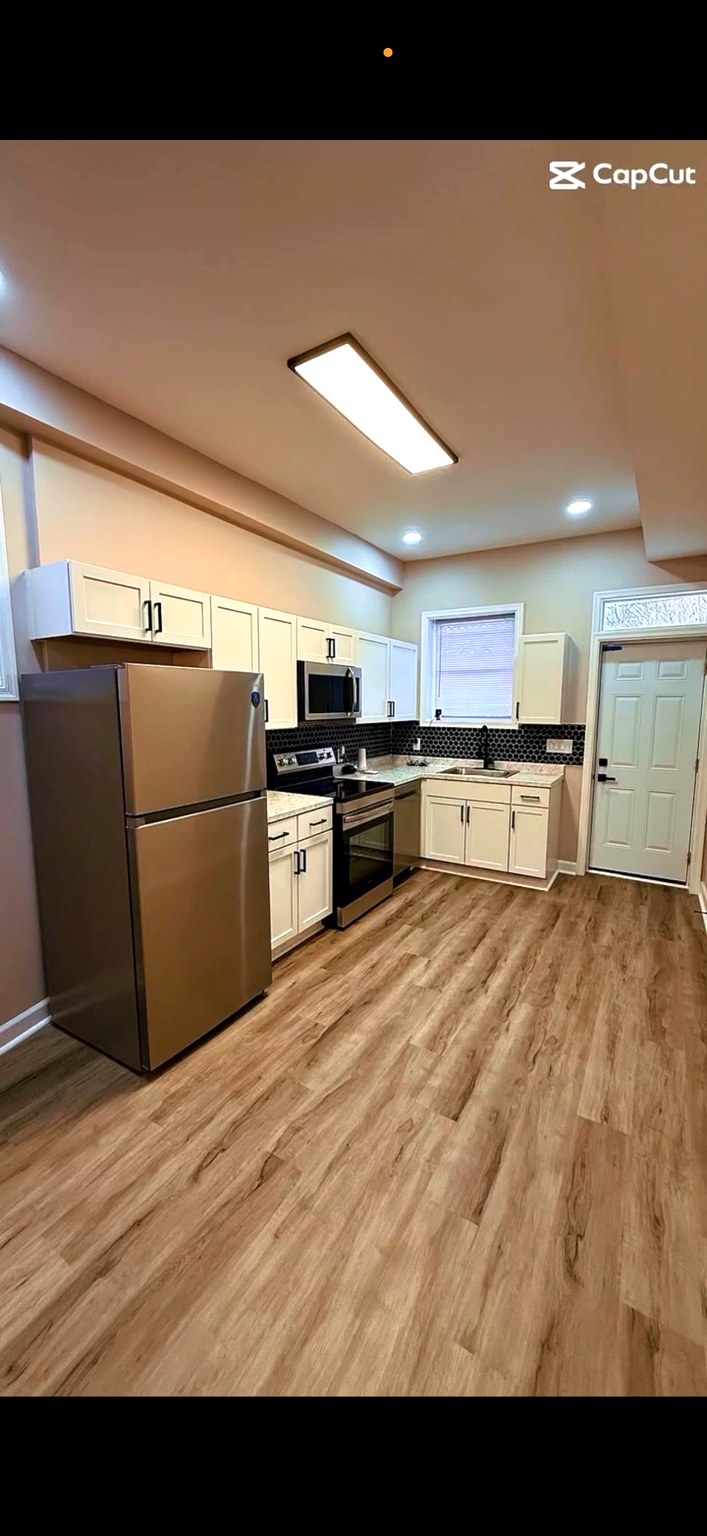 Interior flooring and painting
